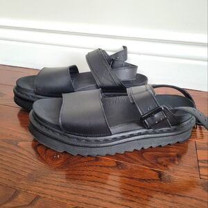 Dr. Martens Voss Black Sandals